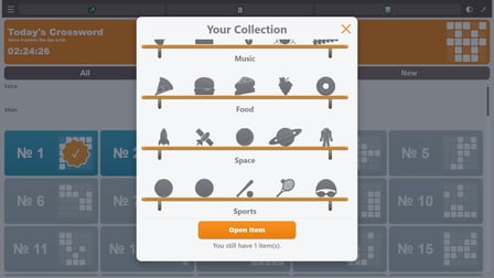 Crosswords: Big Collection - Screenshot 2