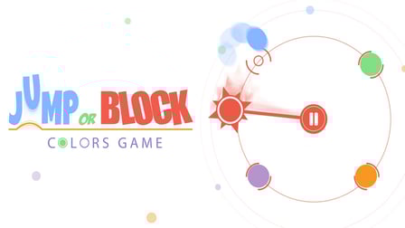 Jump or Block Colors Game