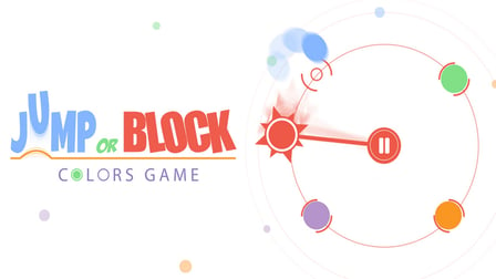 Jump or Block Colors Game