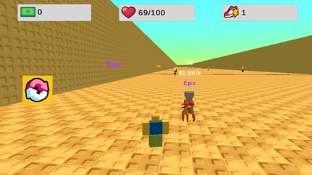 Run from heat for Brainrot - Screenshot 1