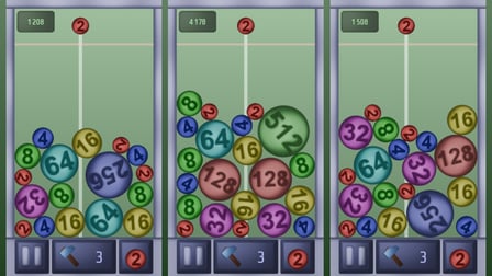 Merge balls 2048 - Screenshot 1