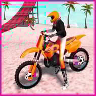 Motocross Beach Jumping Bike Stunt Game