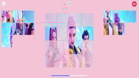 K-Pop Hunters: Rumi, Mira, Zoe - Puzzles - Screenshot 4
