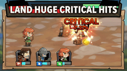 Heroes of the Dungeons: Match-3 RPG - Screenshot 1