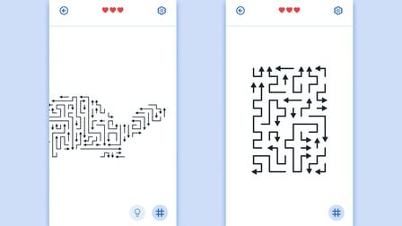 Arrow puzzle - Screenshot 3