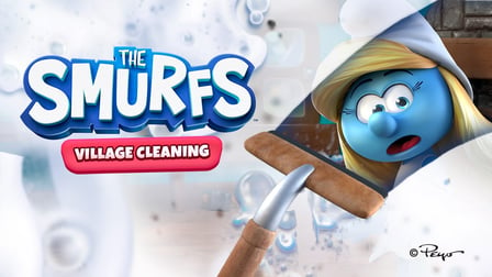 The Smurfs Village Cleaning