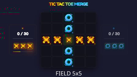 Tic Tac Toe Merge - Screenshot 5