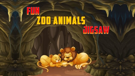 Fun Zoo Animals Jigsaw