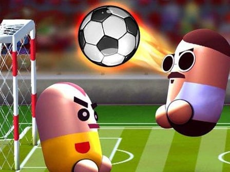 2 Player Head Soccer Game