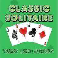 Classic Solitaire: Time and Score