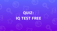 IQ Test Free Quiz