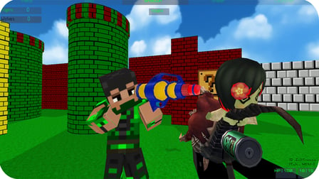 Paintball Gun Pixel 3D Multiplayer