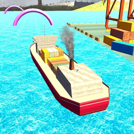 Car Cargo Ship Simulator Game