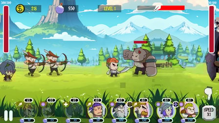 We Are Warriors: Tower Defence - Screenshot 1