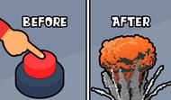 Don't touch the red button!