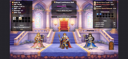 Knight Crown Idle - Screenshot 1