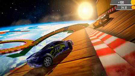 Mega Ramps Car Stunts - Screenshot 2