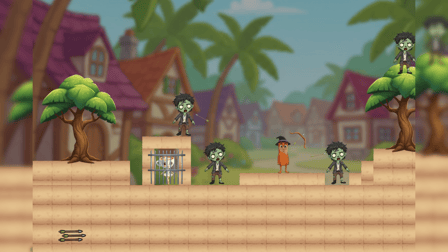 Mr.Tung Shoot Zombie - Screenshot 3