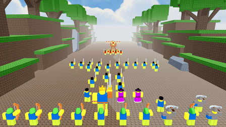 Obby: Build an Army of 1000 Noobs! - Screenshot 5