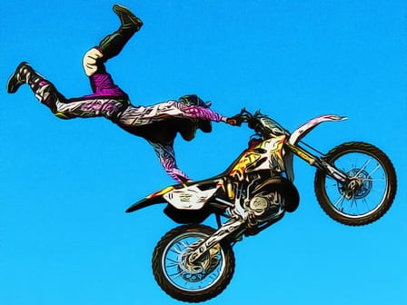 Crazy Motocross Jumps Jigsaw