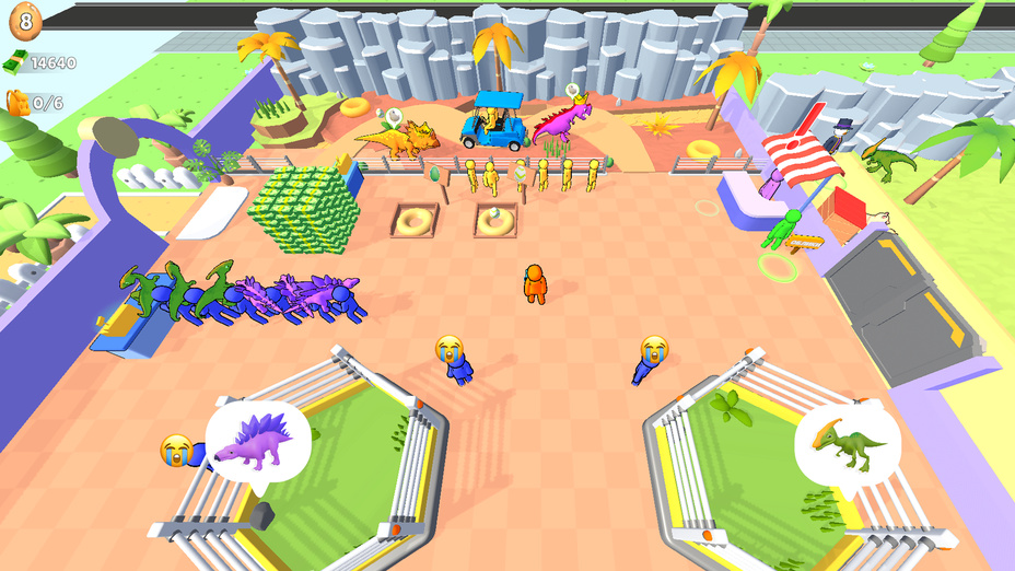 My dinosaur farm cover