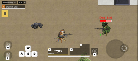 Dog Battle Royale - Screenshot 1