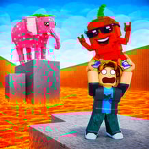 Survive Lava for Mem Brainrots
