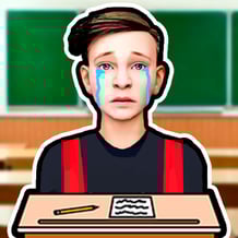 Schüler an der Schule für Mobber
