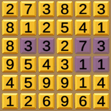 Numeric combinations of 10