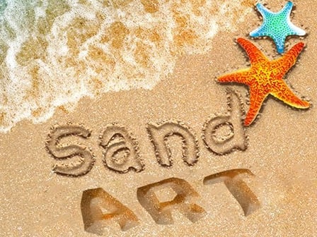 Sand Drawing Game : painting