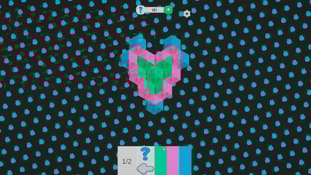 Hexa Zen Puzzle - Screenshot 1