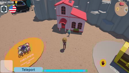 Turbo-Grandson:Village Bustle - Screenshot 2