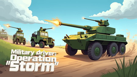 Military driver: Operation "Storm"