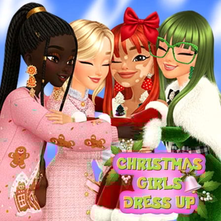 Christmas Girls Dress Up