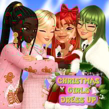 Christmas Girls Dress Up