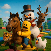 Obby: In the world of Animals