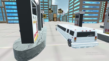 Luxury Limo Taxi Driver City Game