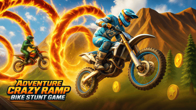 Adventure Crazy Ramp Bike Stunt Game