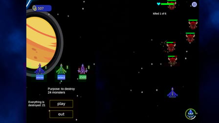 Captain Space - Screenshot 1