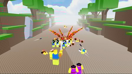 Obby: Build an Army of 1000 Noobs! - Screenshot 4