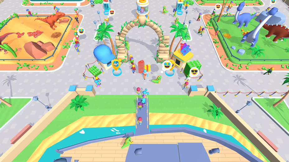 Jurassic Park: Dino Island and Farm Idle Tycoon 3D cover