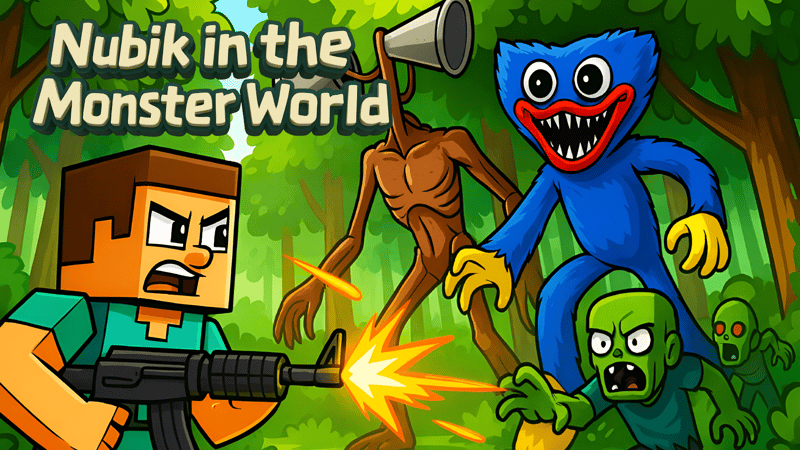 Nubik in the Monster World!