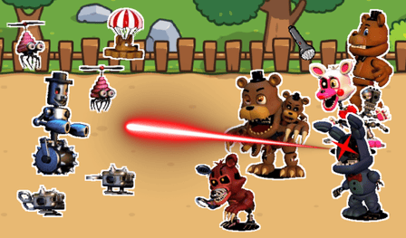 FNAF Battles: Defend the Pizzeria from Enemies