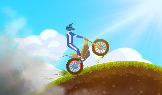Moto Gravity Defied Trials: Happy Wheels — play on Playgama (by