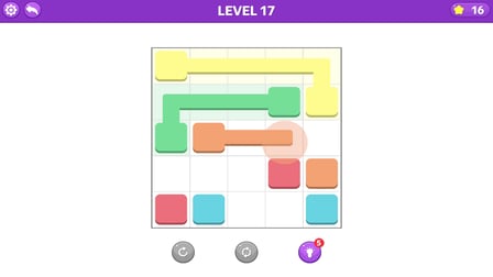 Hard Puzzle: Color Lines - Screenshot 2