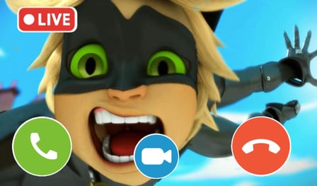 Call SuperCat: Chat Prank, Video Call, Live