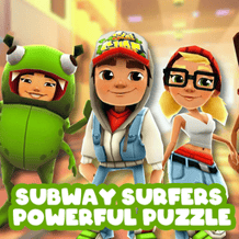 Subway surfers powerful puzzle