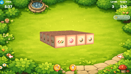 Candy Mahjong 3D - Screenshot 2
