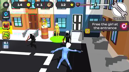 Temshik: King of Respect Save the Girls - Screenshot 3