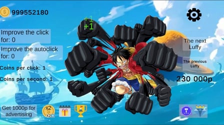 Luffy Clicker - Screenshot 1